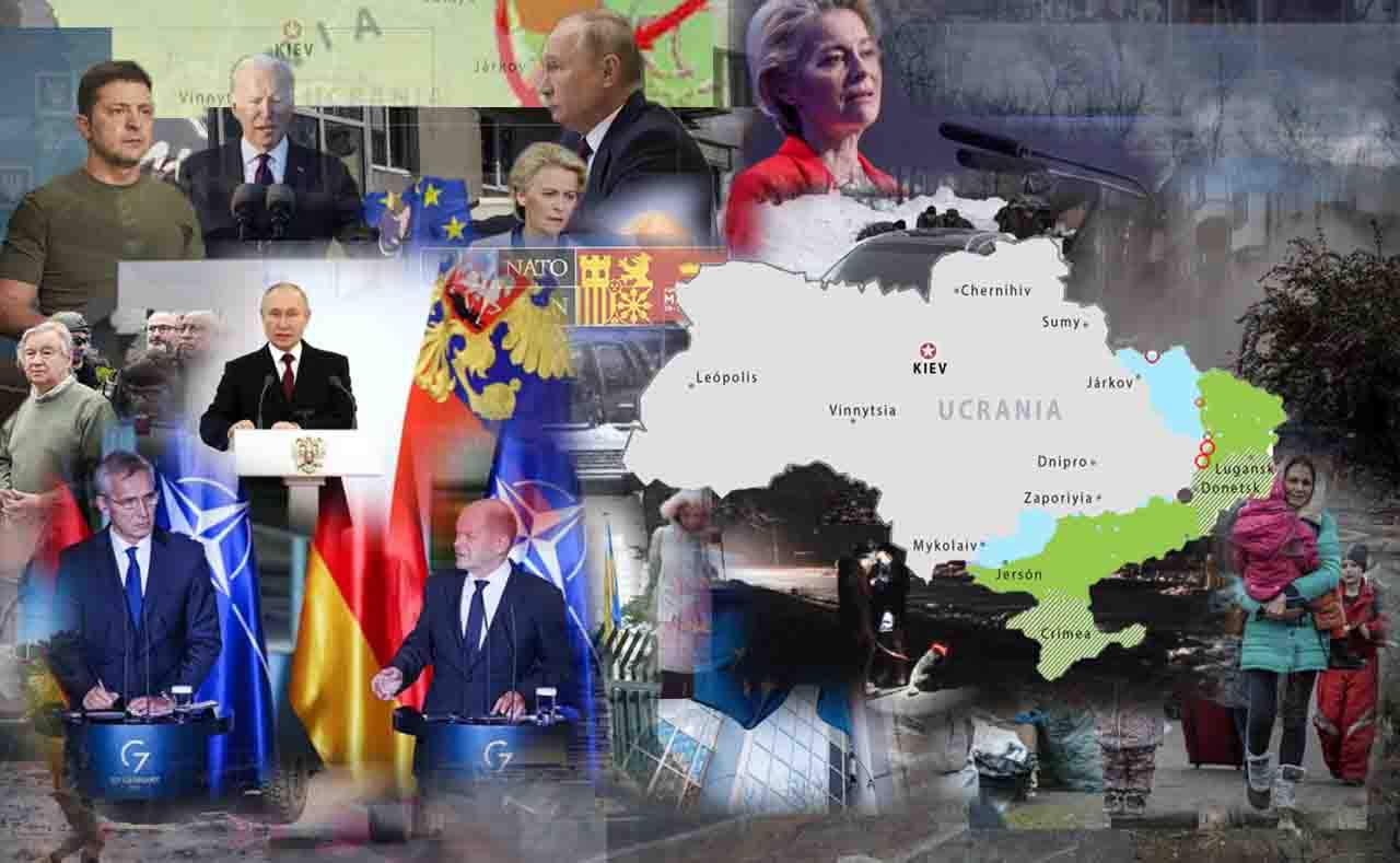 Mapas de los ataques militares en Ucrania a 9 de diciembre de 2022 / Imágenes: EA - EP