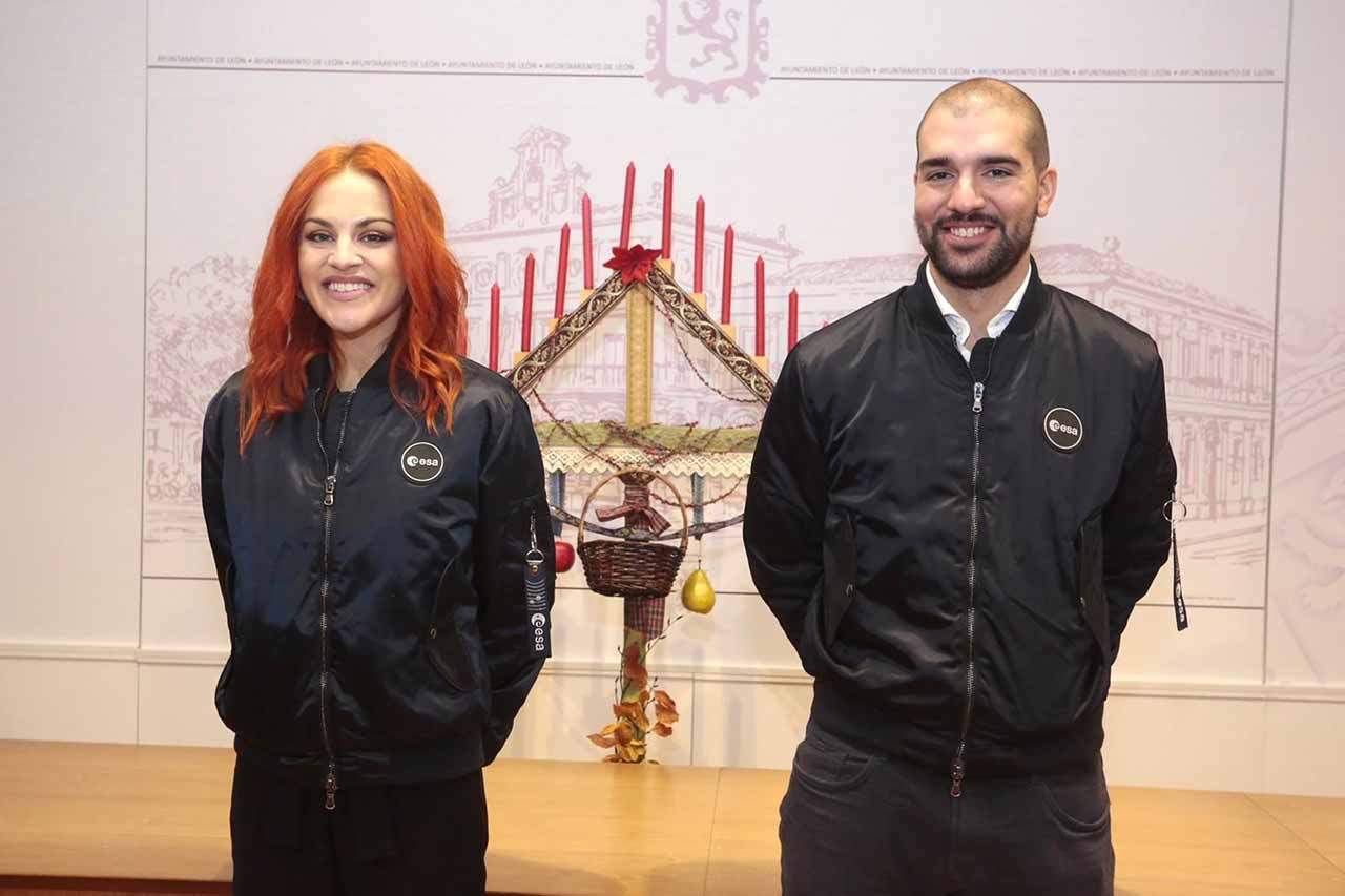 Sara García y Pablo Álvarez los jóvenes científicos escullidos por la Agencia Espacial Europea / Foto: EP