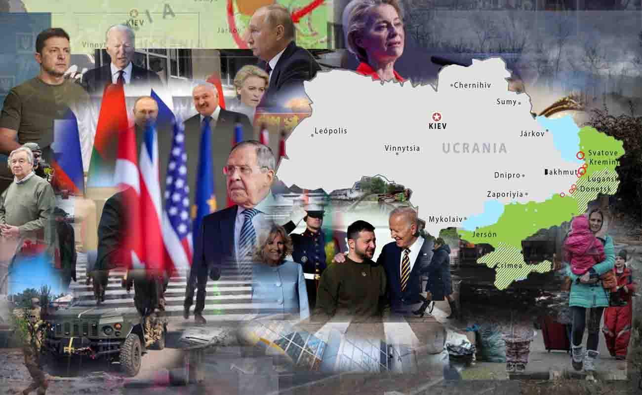 Mapas de los ataques militares en Ucrania a 29 de diciembre de 2022 / Imágenes: EA - EP