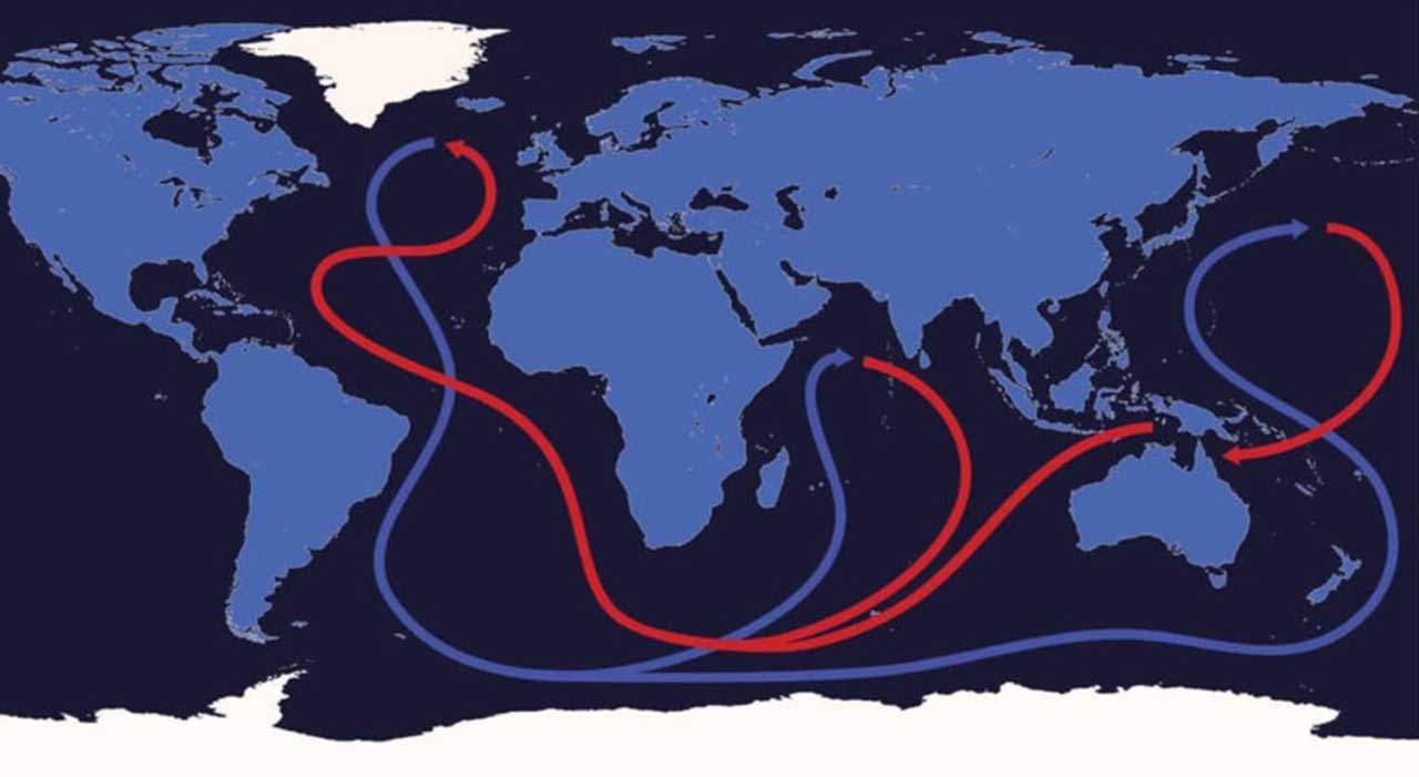 La circulación oceánica profunda está colapsando por el calentamiento global / Imagen: EP
