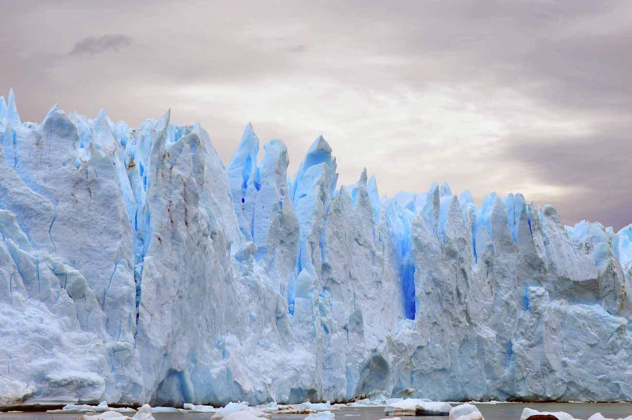 Vista de glaciares en la patagonia / Foto: Pixabay