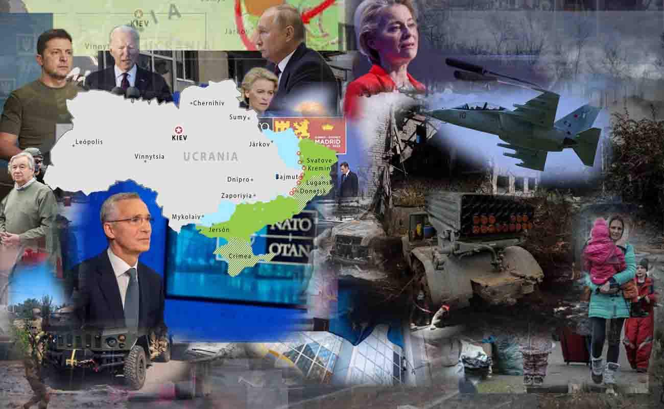 Mapas de los ataques militares en Ucrania a 9 de enero de 2023 / Imágenes: EA - EP