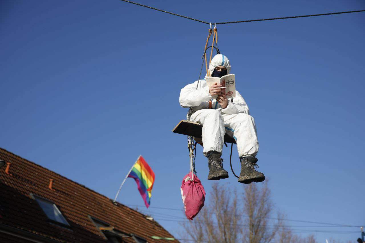 Activistas climáticos ocupan pueblo minero en Alemania / Foto: Lützerath Lebt