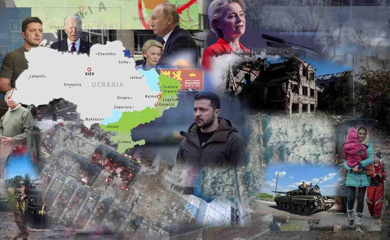 Mapas de los ataques militares en Ucrania a 13 de enero de 2023 / Imágenes: EA - EP