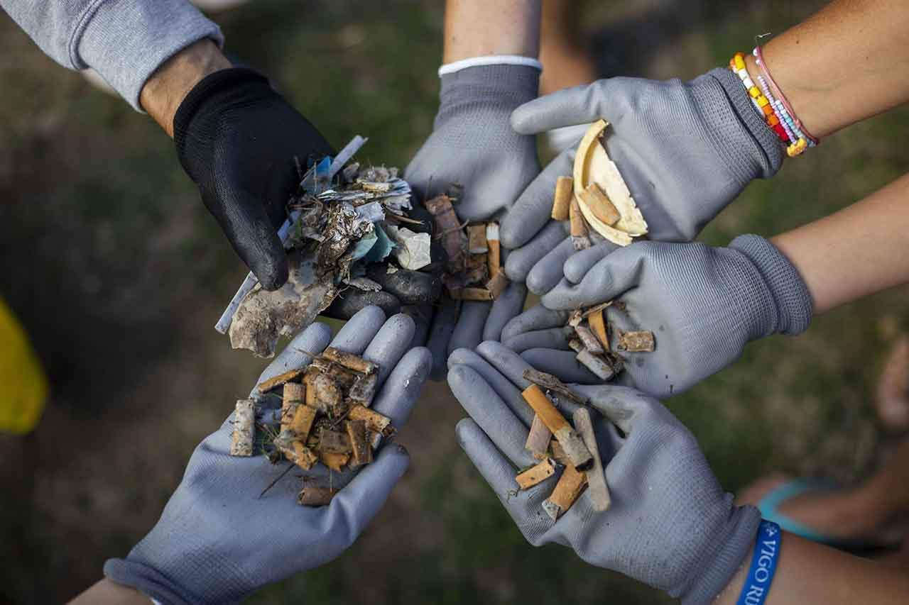 Basuraleza recogida por el Proyecto Libera / Foto: SEO/BirdLife