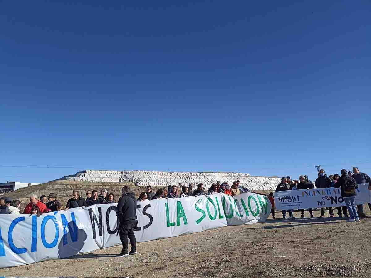 Marcha para exigir cierre de la incineradora de Valdemingómez / Foto: FRAVM