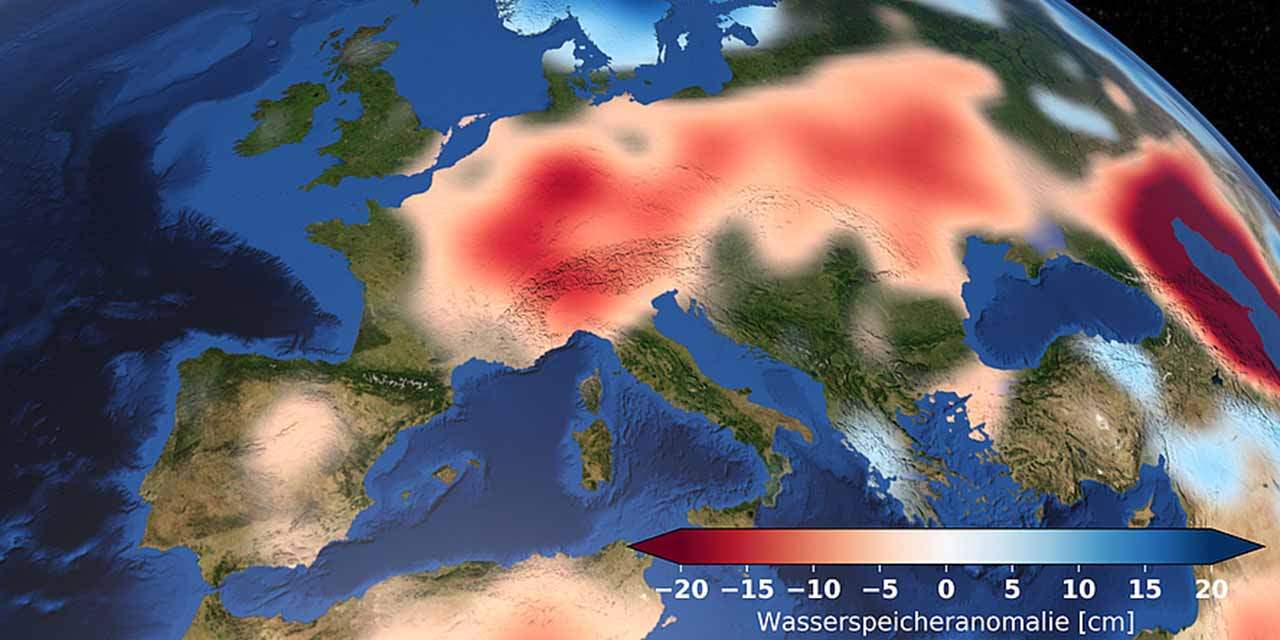 Ya en 2019 la cantidad de agua subterránea en Europa Central era muy baja por la sequía / Foto: TU Graz