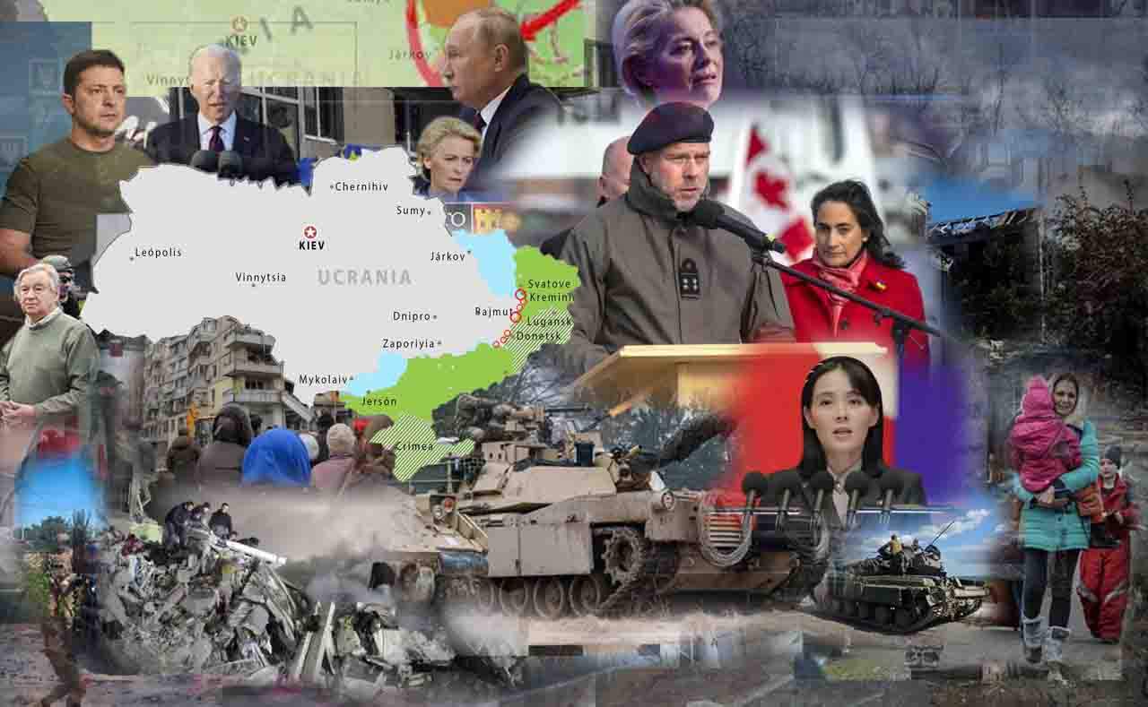 Mapas de los ataques militares en Ucrania a 30 de enero de 2023 / Imágenes: EA - EP