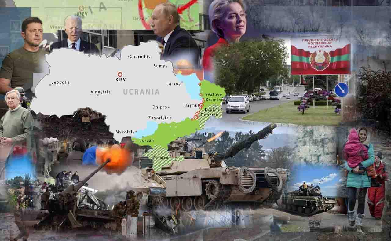 Mapas de los ataques militares en Ucrania a 10 de marzo de 2023 / Foto: EP
