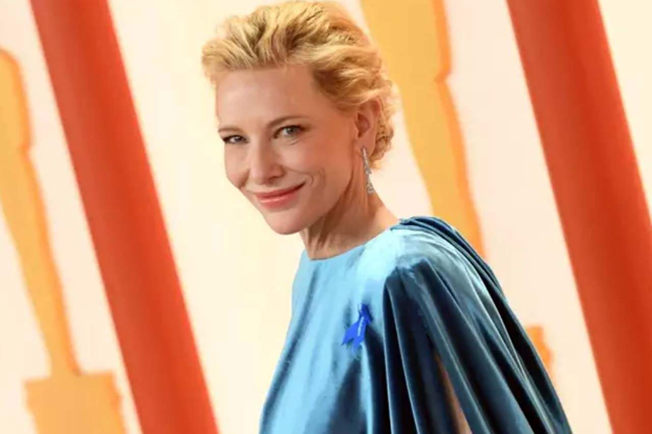 Cate Blanchett en la alfombra roja de los Oscar 2023 / Foto: EP