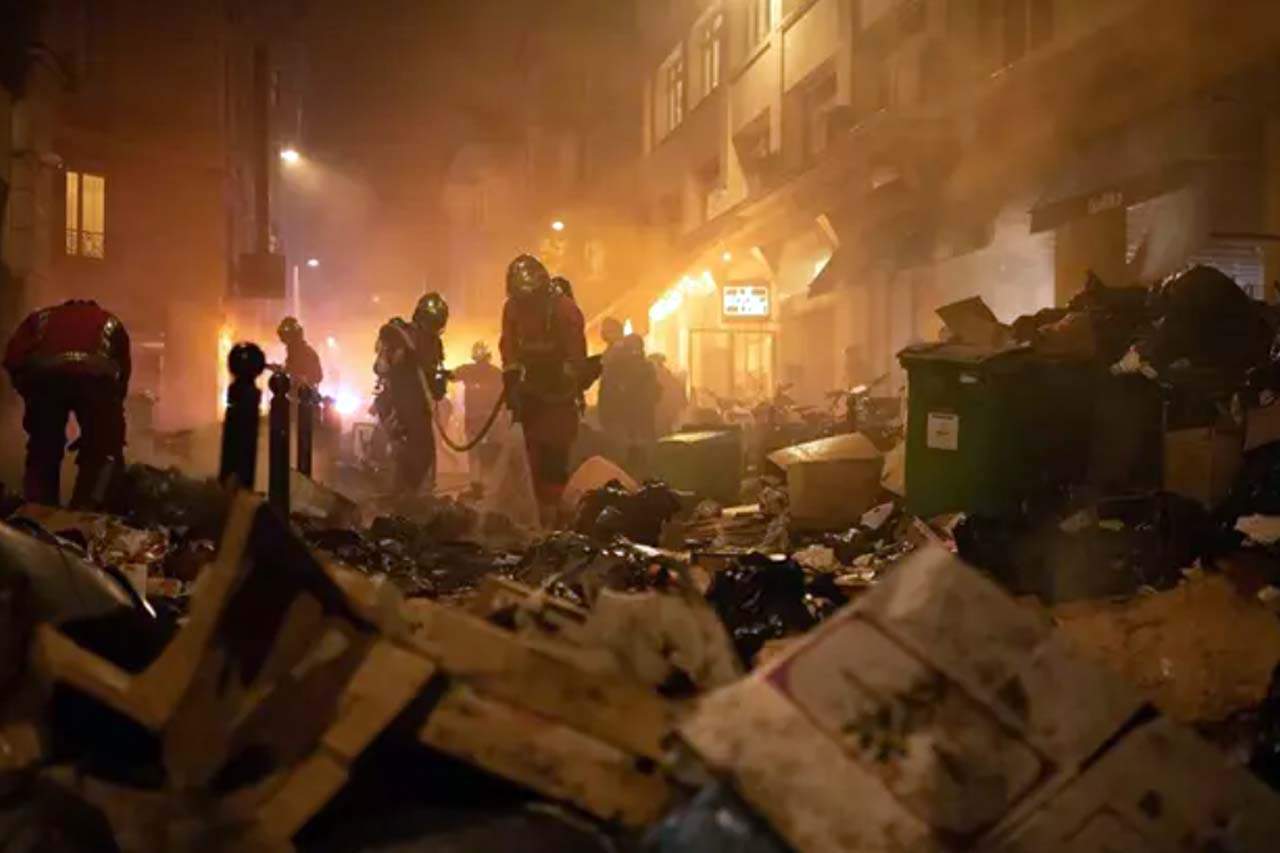 Imagen de archivo de protestas en París / Foto: EP