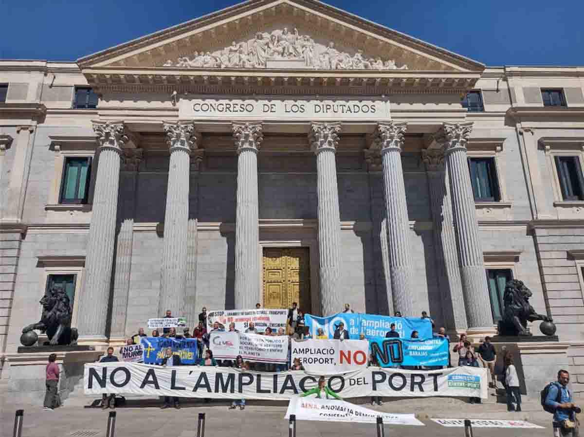 Jornadas de ONG en el Congreso de los Diputados. Infraestructuras de transporte / Foto: Ecologistas en Acción