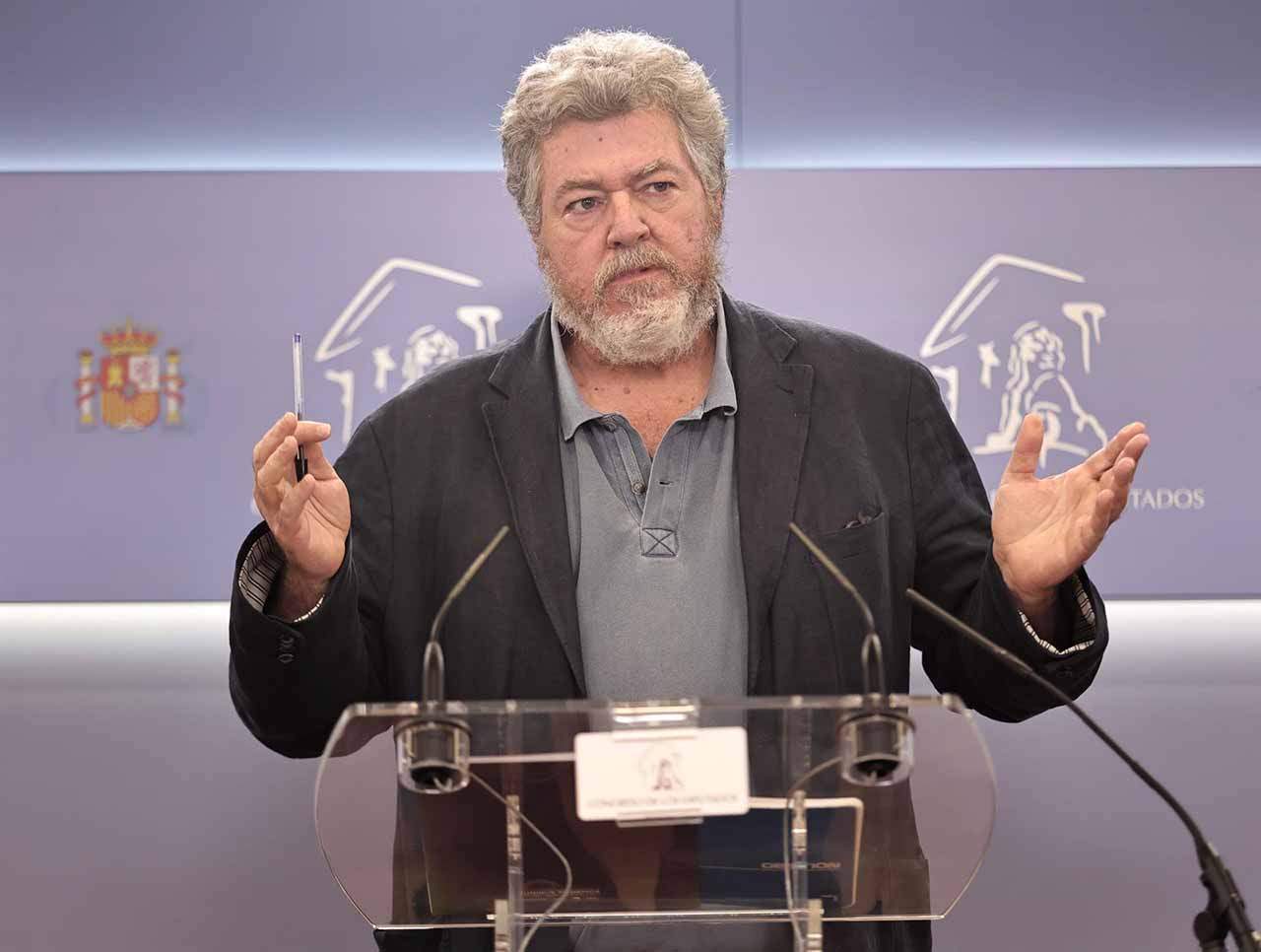 López de Uralde defiende la necesidad de recuperar la evaluación de impacto ambiental de los proyectos renovables / Foto: EP