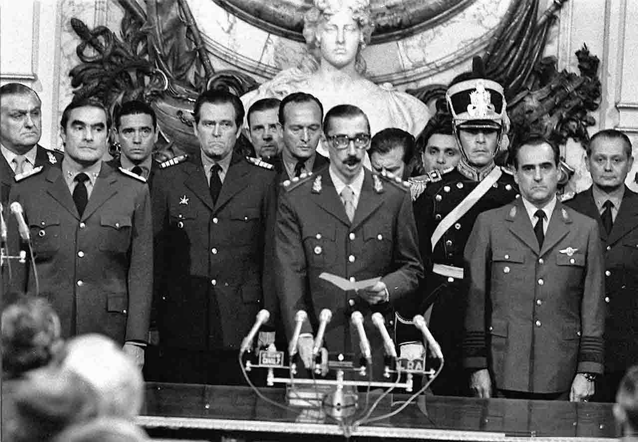 El general golpista argentino, Jorge Rafael Videla. Plan Cóndor / Foto: Wikimedia
