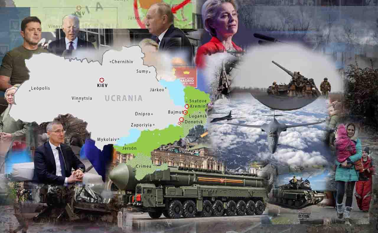 Mapas de los ataques militares en Ucrania a 17 de abril de 2023