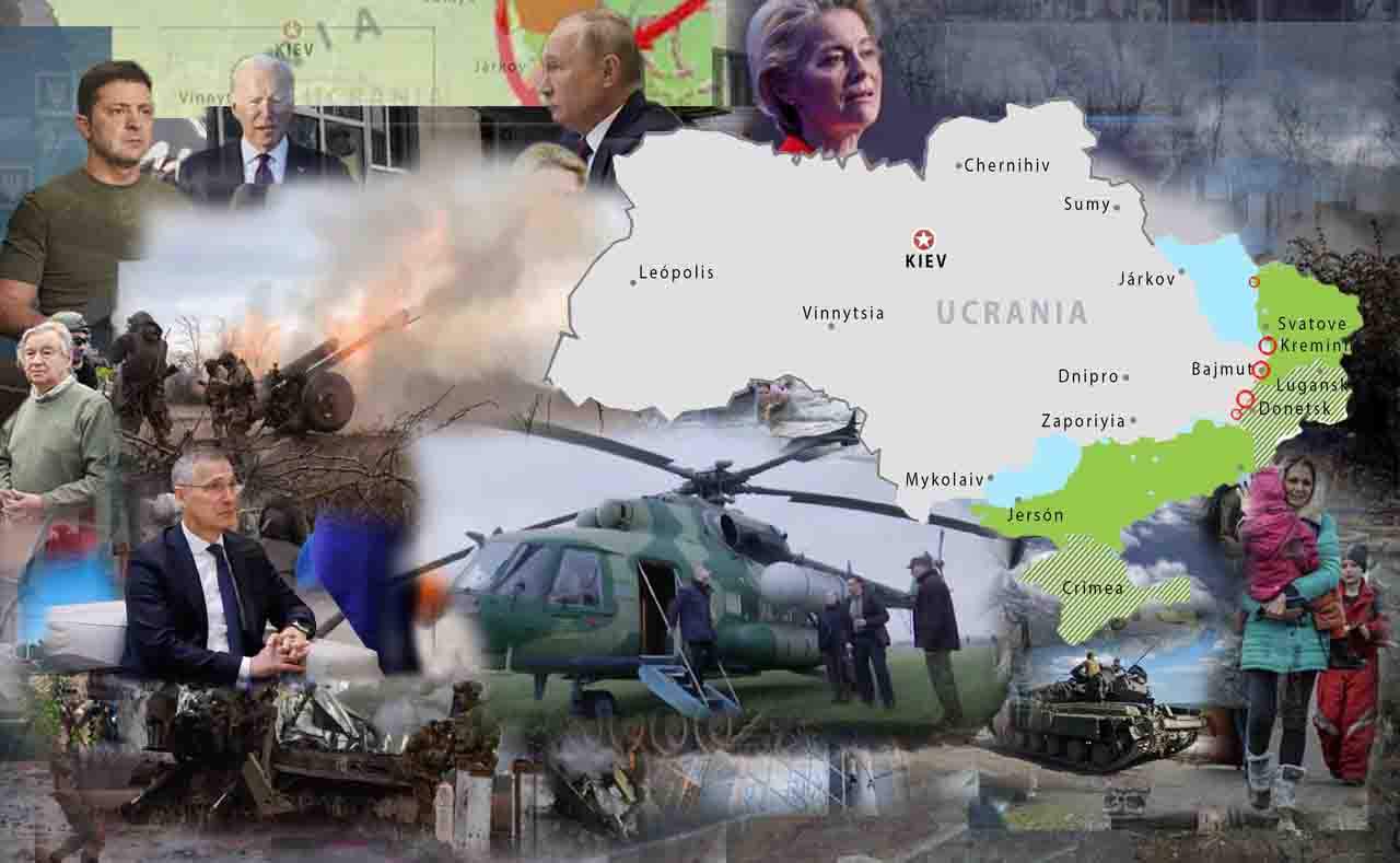 Mapas de los ataques militares en Ucrania a 18 de abril de 2023