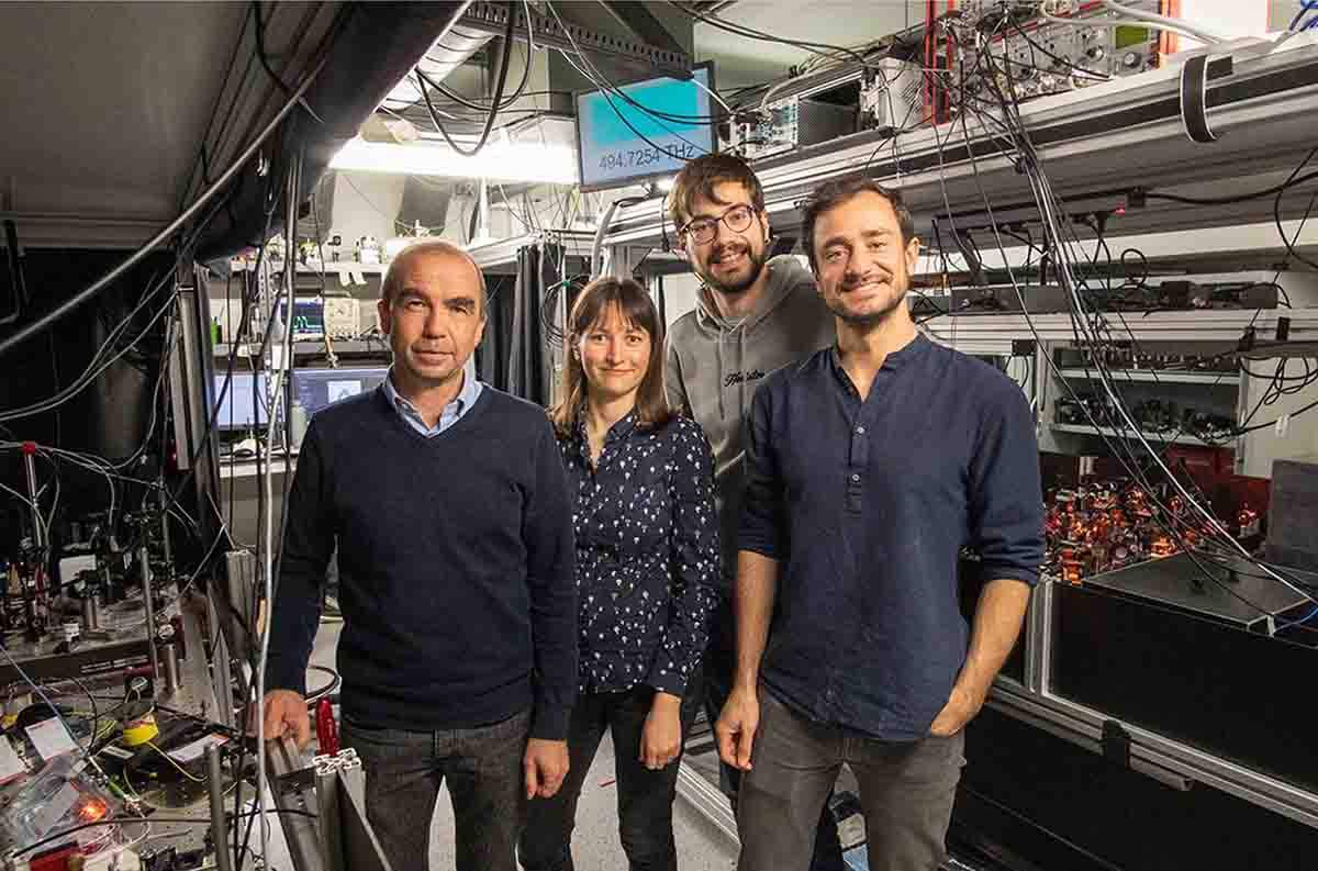 Investigadores del ICFO que han participado en el experimento de teleportación cuántica / Foto:  ICFO