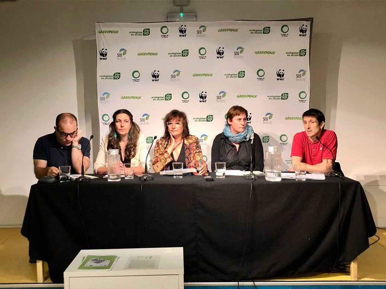 La campaña 'Yo apoyo la casa común' presentada por Amigos de la Tierra, Ecologistas en Acción, Greenpeace, SEO/BirdLife y WWF / Foto: Ecologistas en Acción