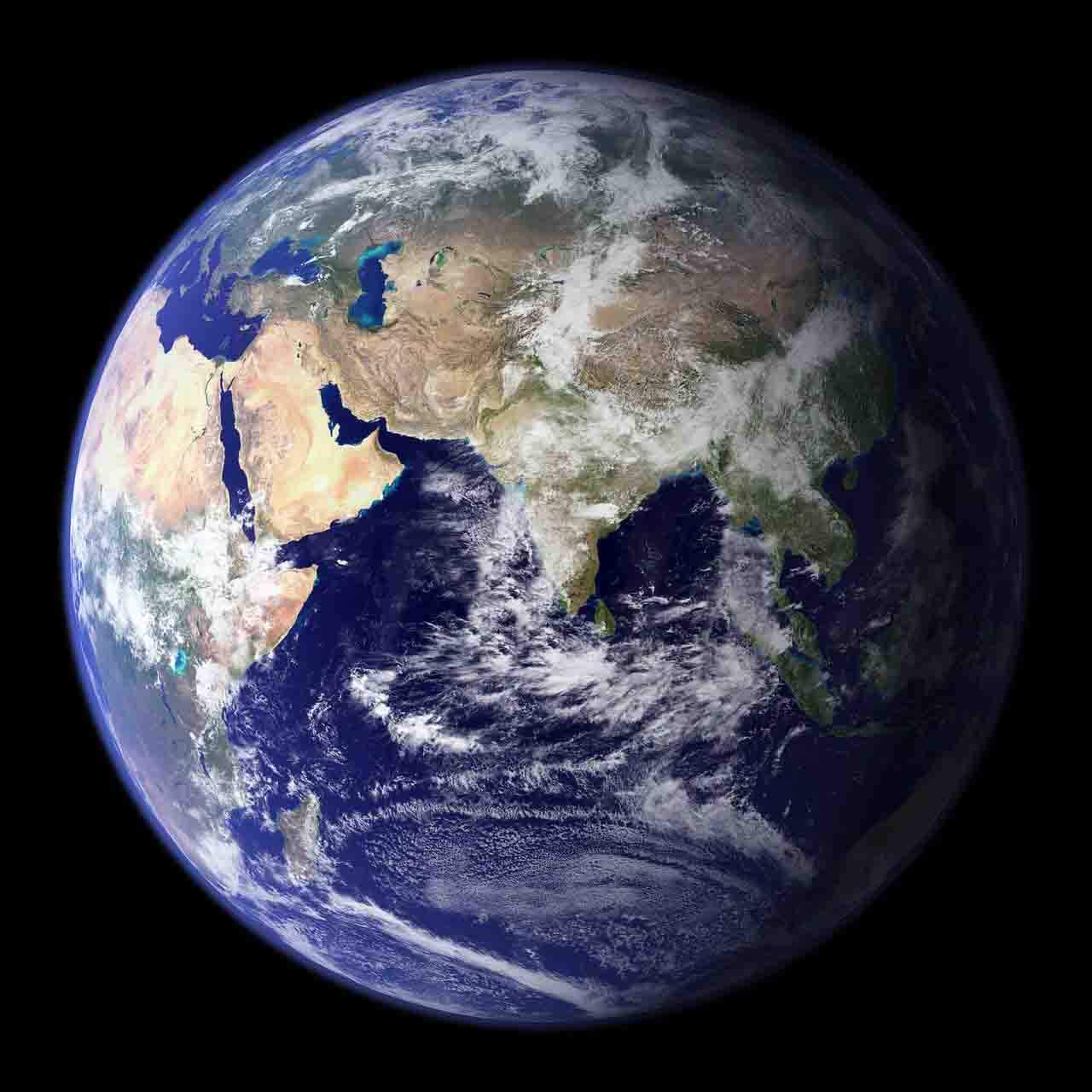 Imagen de la vista de Tierra. Día Internacional de la Tierra 2023