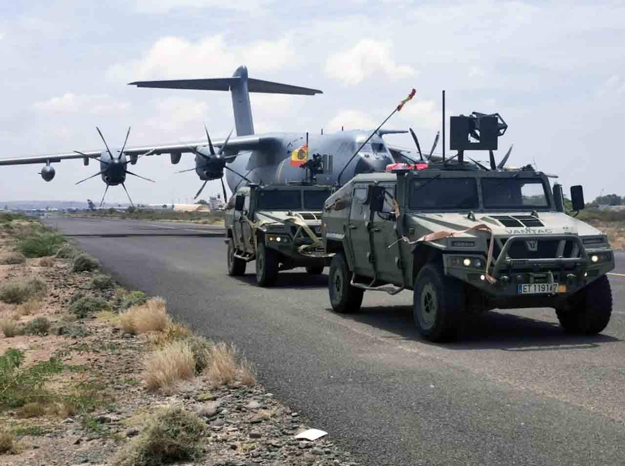 Despegan aviones del Ejército del Aire desde Jartum (Sudán) con ciudadanos españoles, europeos y latinoamericanos / Foto: EP