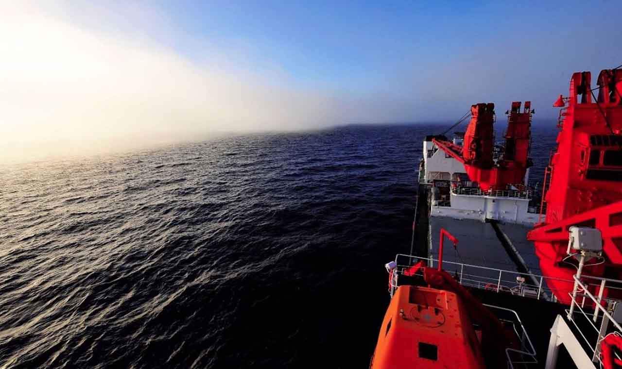 Niebla en el océano Ártico / Foto: Xianyao Chen