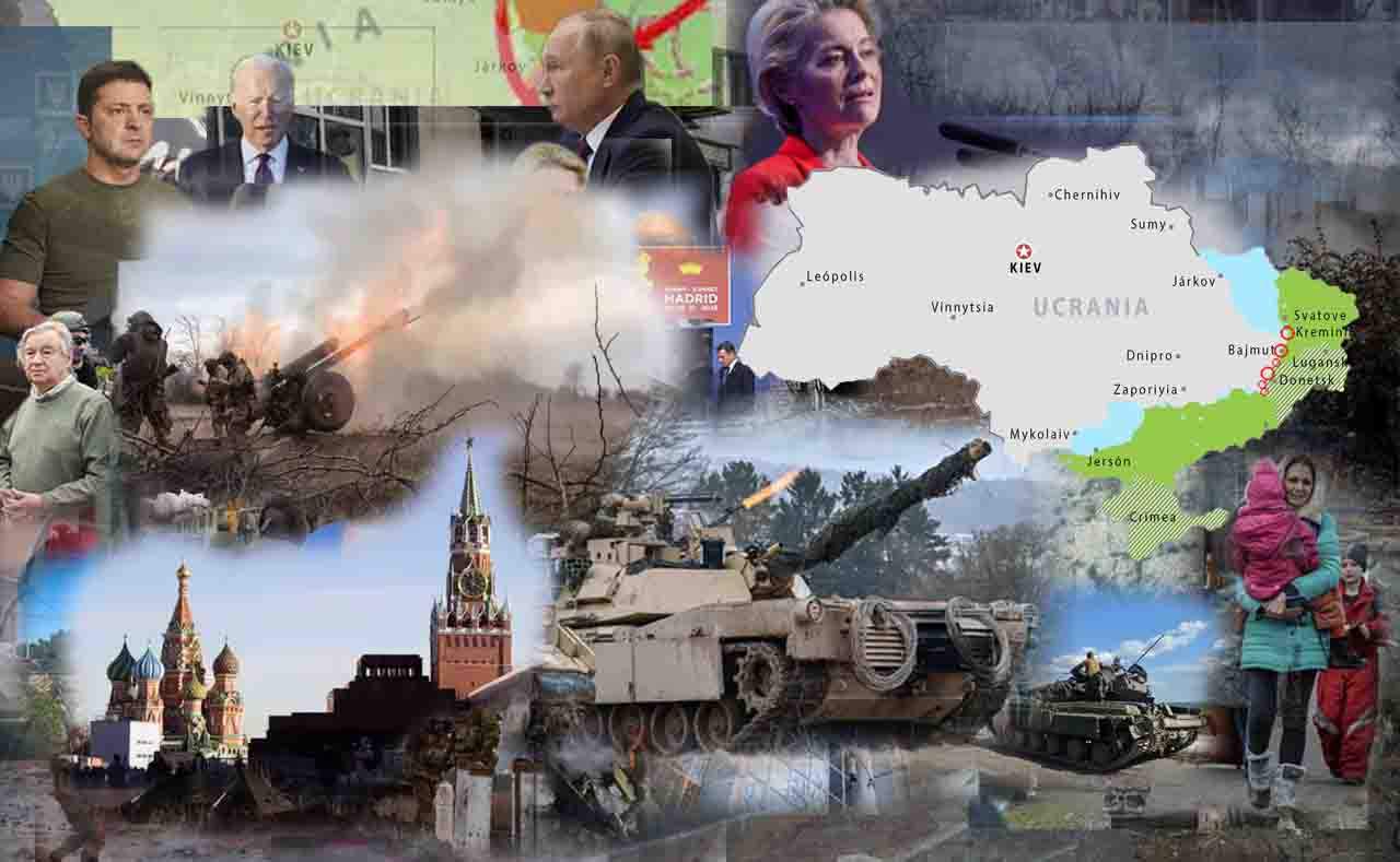Mapas de los ataques militares en Ucrania a 4 de mayo de 2023