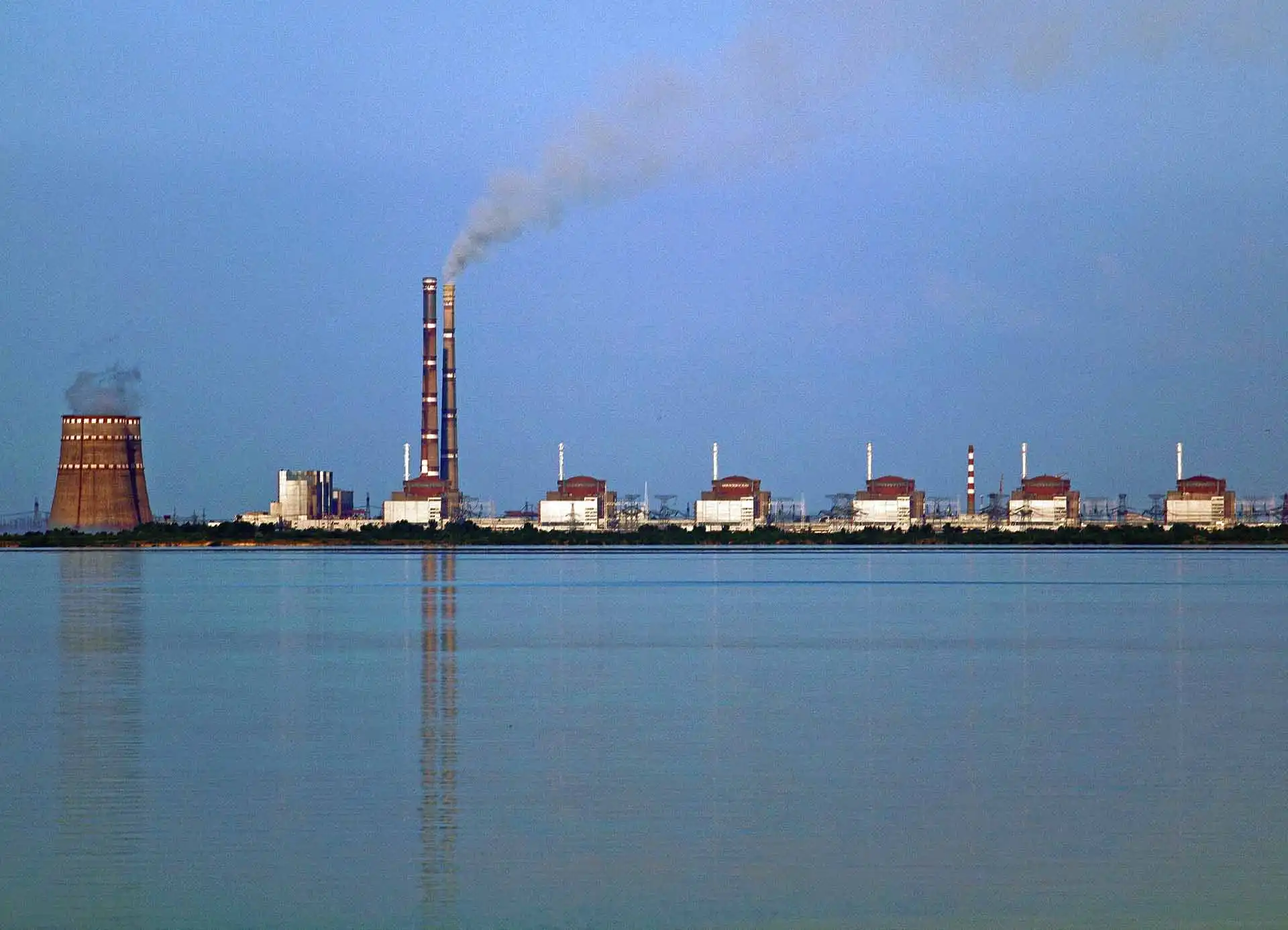 Zaporizhzhia, la central nuclear más grande de Europa / Foto: Wikimedia