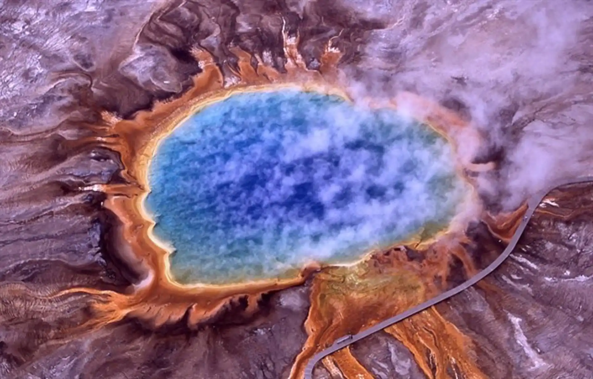 Evidencias de una corriente profunda de magma debajo de Yellowstone / Foto: EP