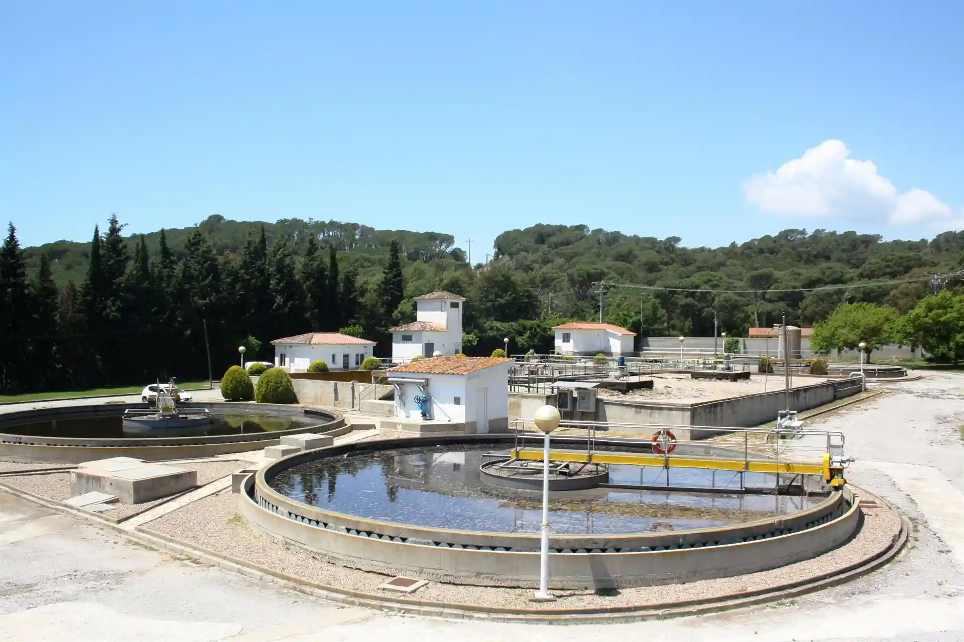 Imagen de la depuradora de Tossa de Mar / Foto: ACA