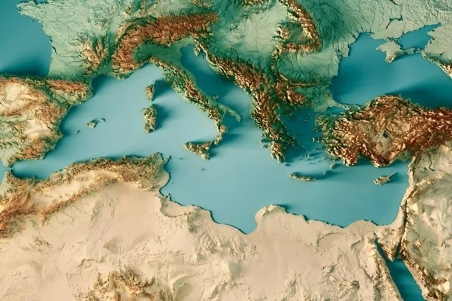 Región mediterránea. Crisis climática en el Mediterráneo / Imagen: EP