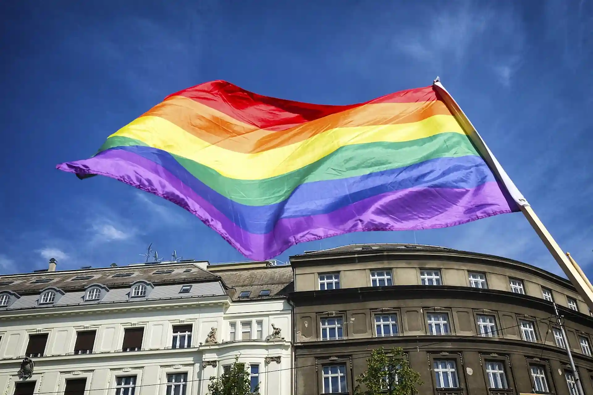 Bandera LGBTIQ. Día Internacional del Orgullo LGBTIQ / Foto: PB