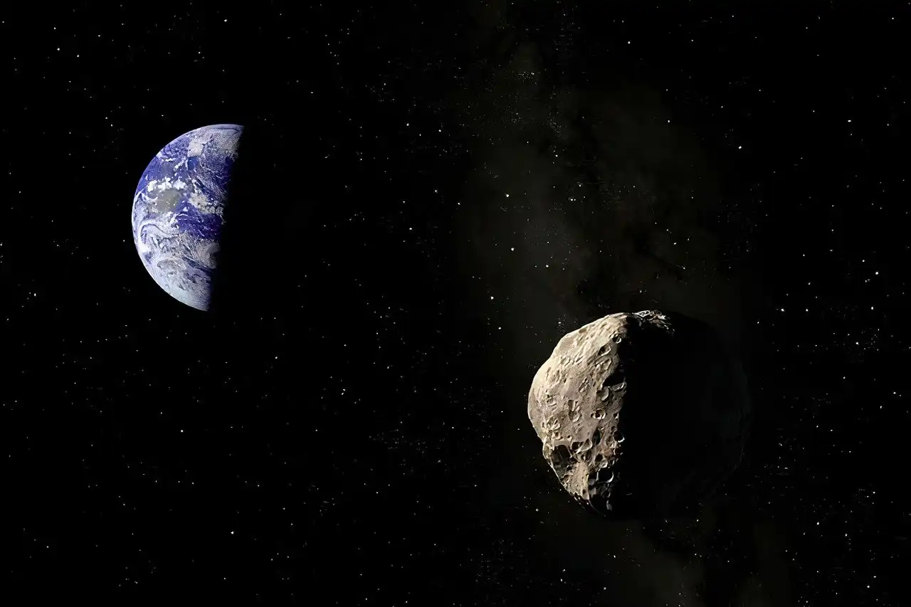Asteroide amenaza a la Tierra. Día Internacional de los Asteroides 2024 / Foto: PB
