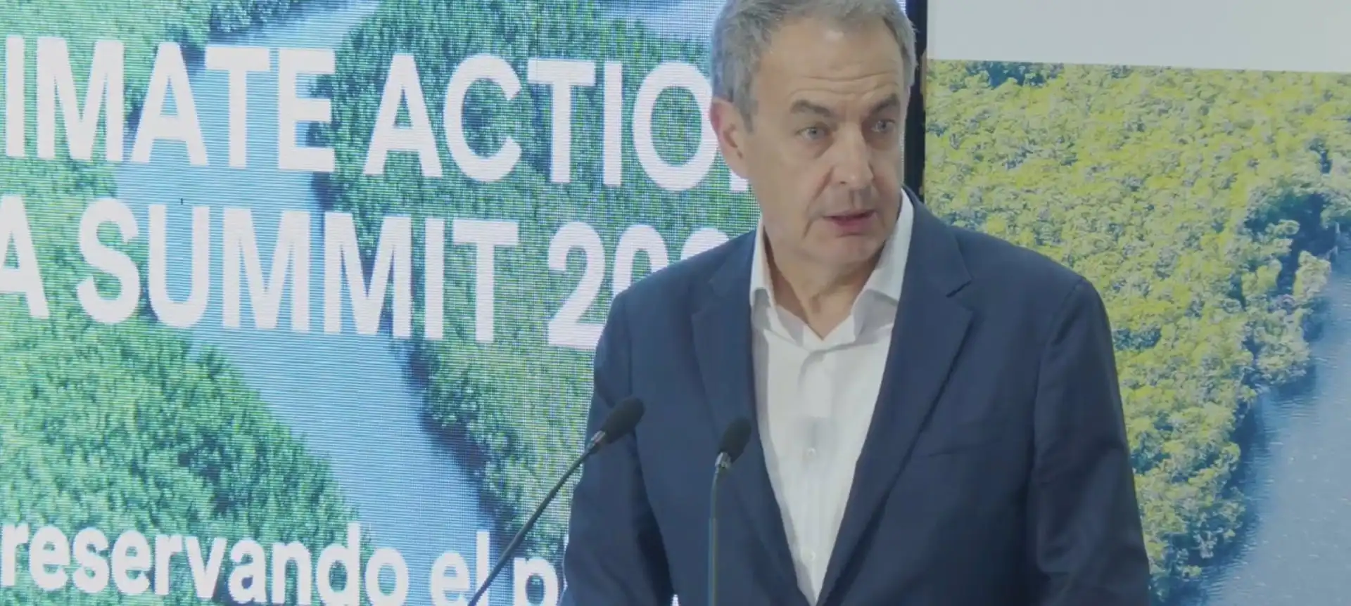 El expresidente del Gobierno José Luis Rodríguez Zapatero contra las "voces de la ignorancia" que niegan el valor de la ciencia y el cambio climático / Foto: EP