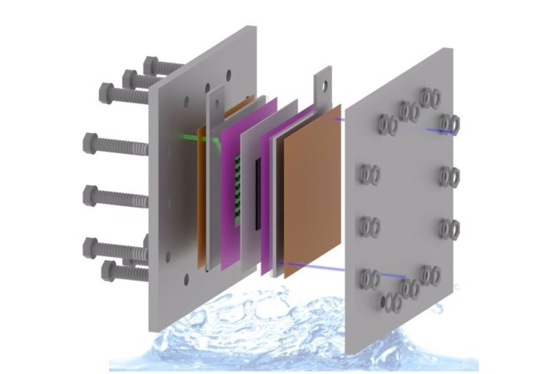 Un material capaz de generar hidrógeno verde con diez veces menos iridio / Imagen: CSIC