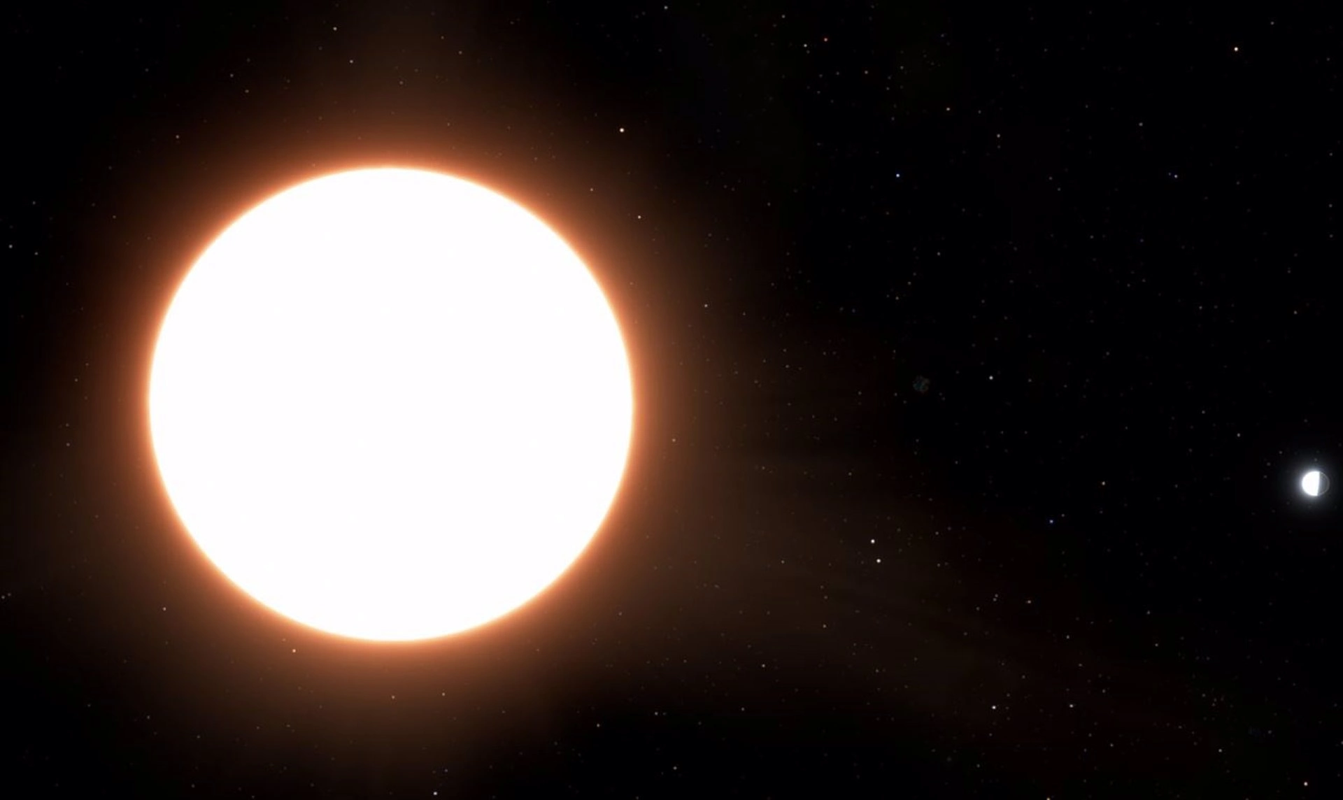 El LTT9779b, el exoplaneta más brillante conocido / Imagen: Ricardo Ramírez Reyes