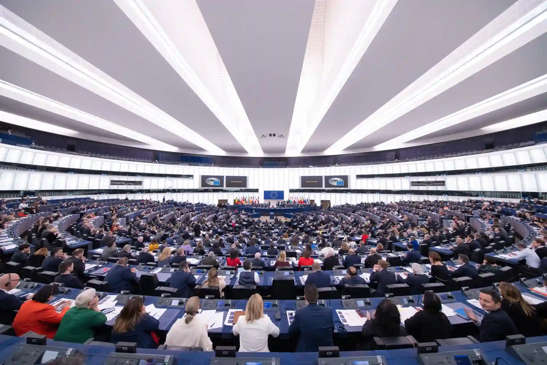 Sesión de votación en la sede del Parlamento Europeo en Estrasburgo / Foto: Parlamento Europeo - Denis Lomme