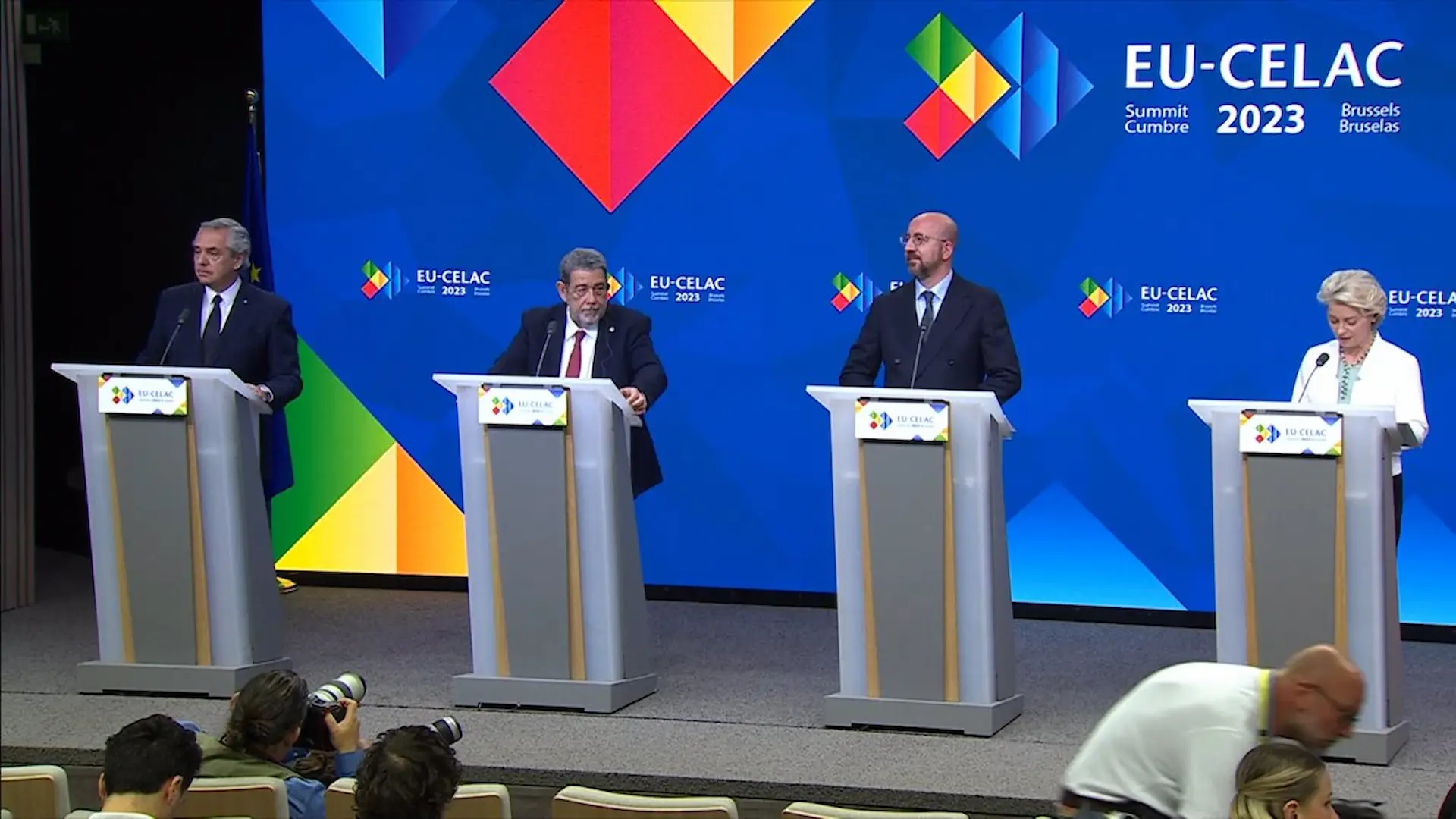 La UE y CELAC pactan sin Nicaragua una declaración final que condena la guerra de Ucrania / Foto: EP