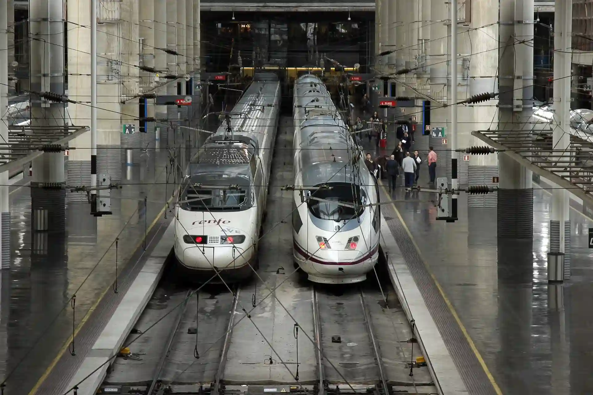 Trenes de alta velocidad. Tren son de media el doble de caros que de avión en Europa / Foto: PB