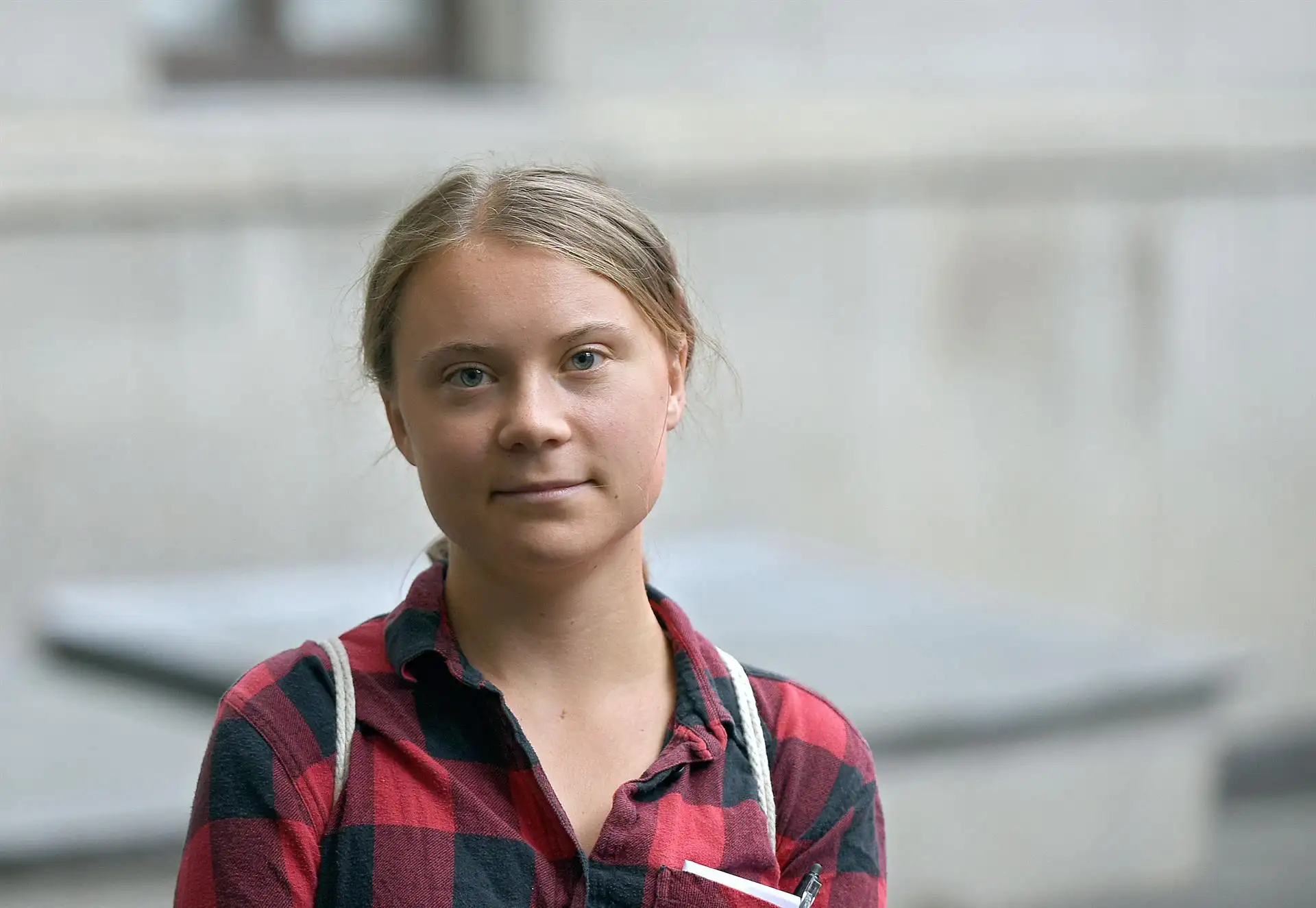 Multan a Greta Thunberg por desobediencia a la Policía en una protesta / Foto: Kaniuka Ruslan