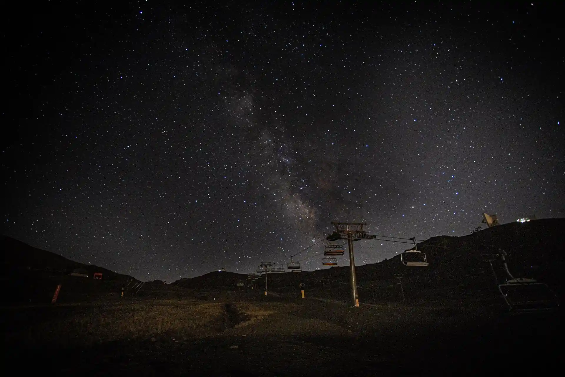 Las Perseidas o lluvia de estrellas fugases continuarán una semana más. Sierra Nevada / Foto: Guille Sánchez