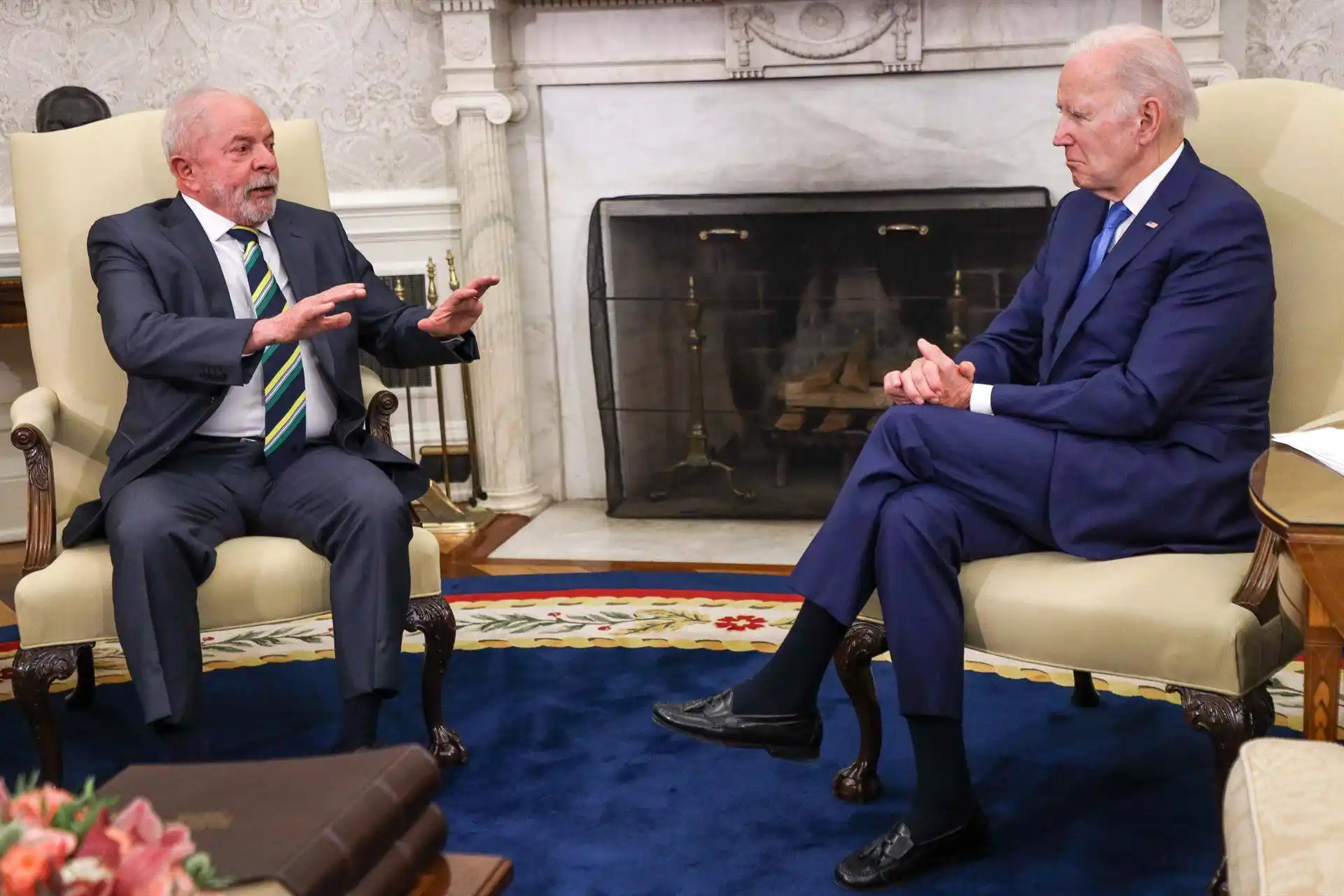 Reunión entre Joe Biden y Lula da Silva. Imagen de archivo / Foto: EP