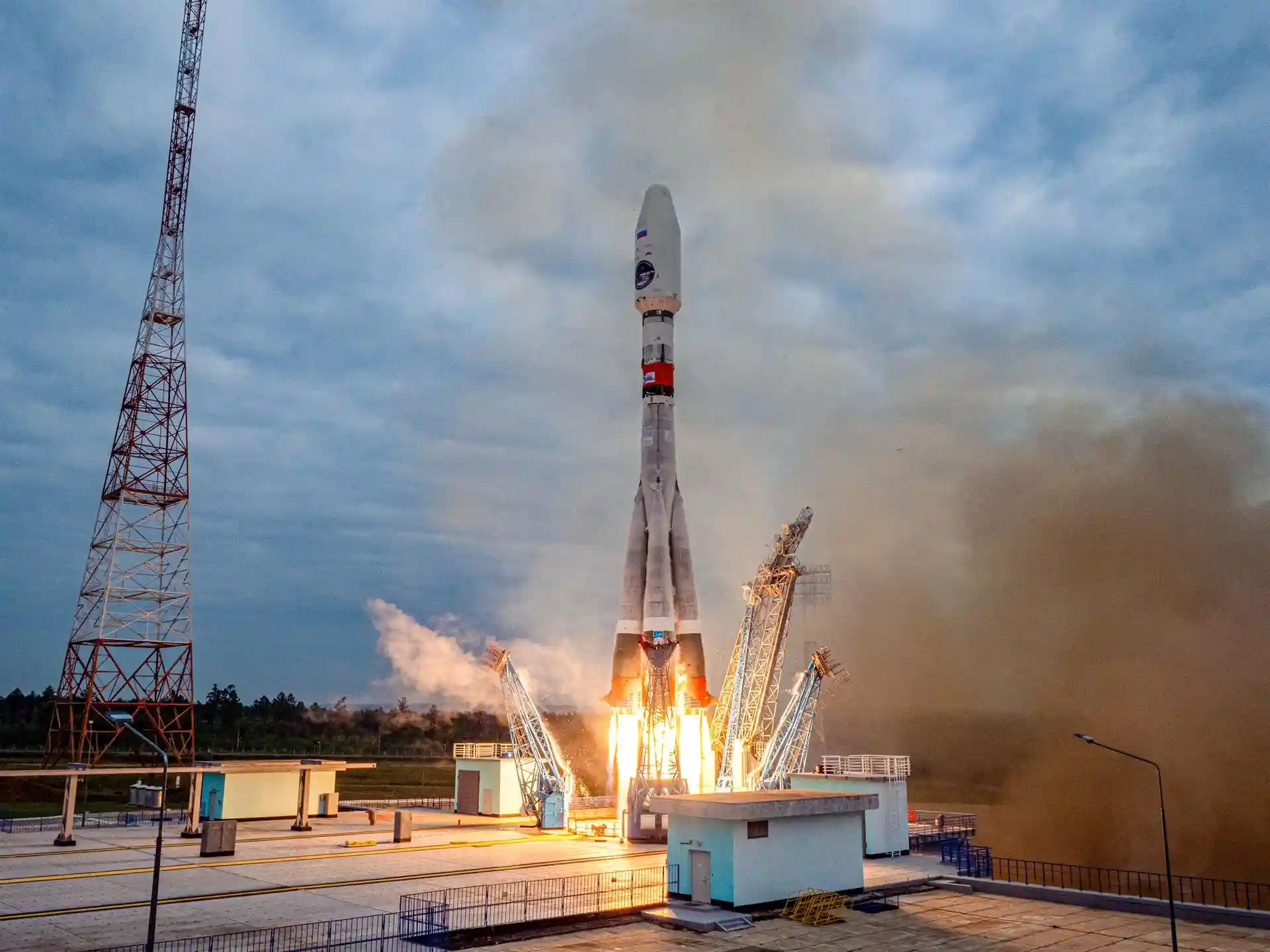 Despegue de la estación Luna-25 / Foto: Roscosmos
