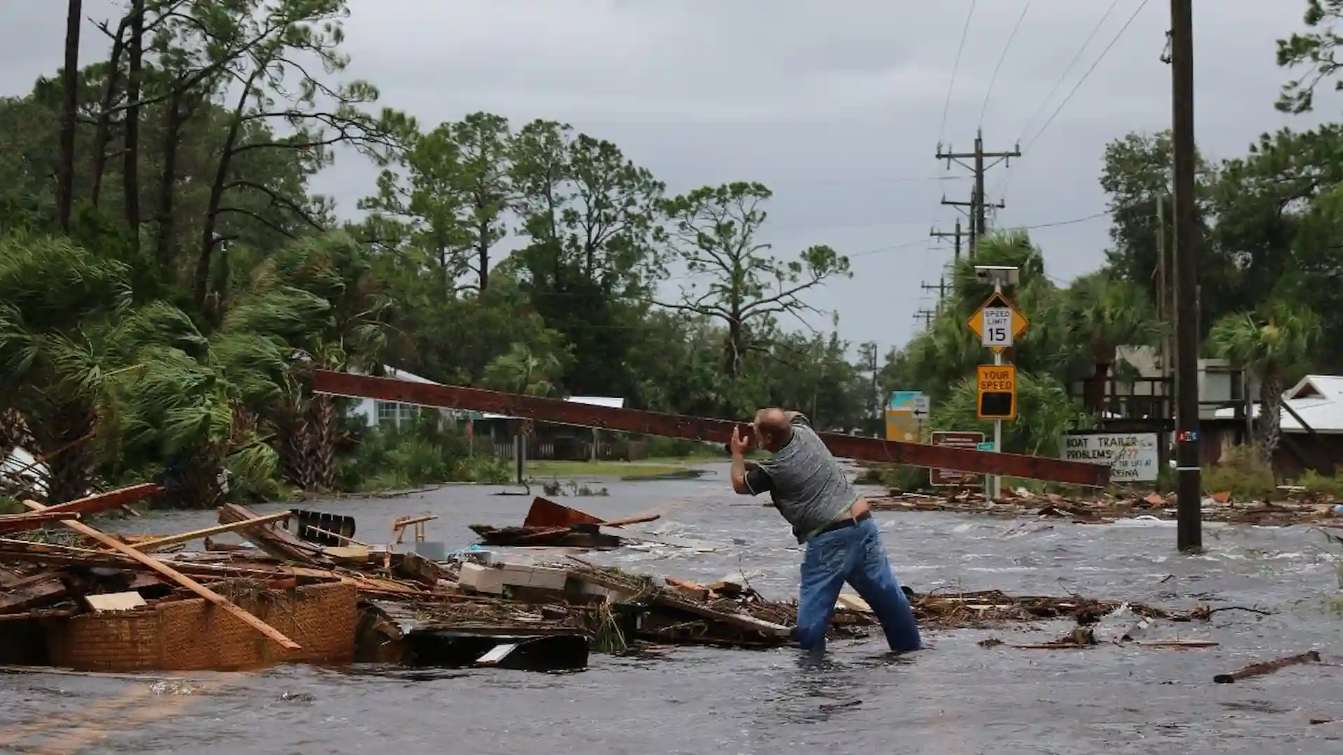 Destrozos tras el paso del huracán 'Idalia' por el estado estadounidense de Florida / Foto: EP