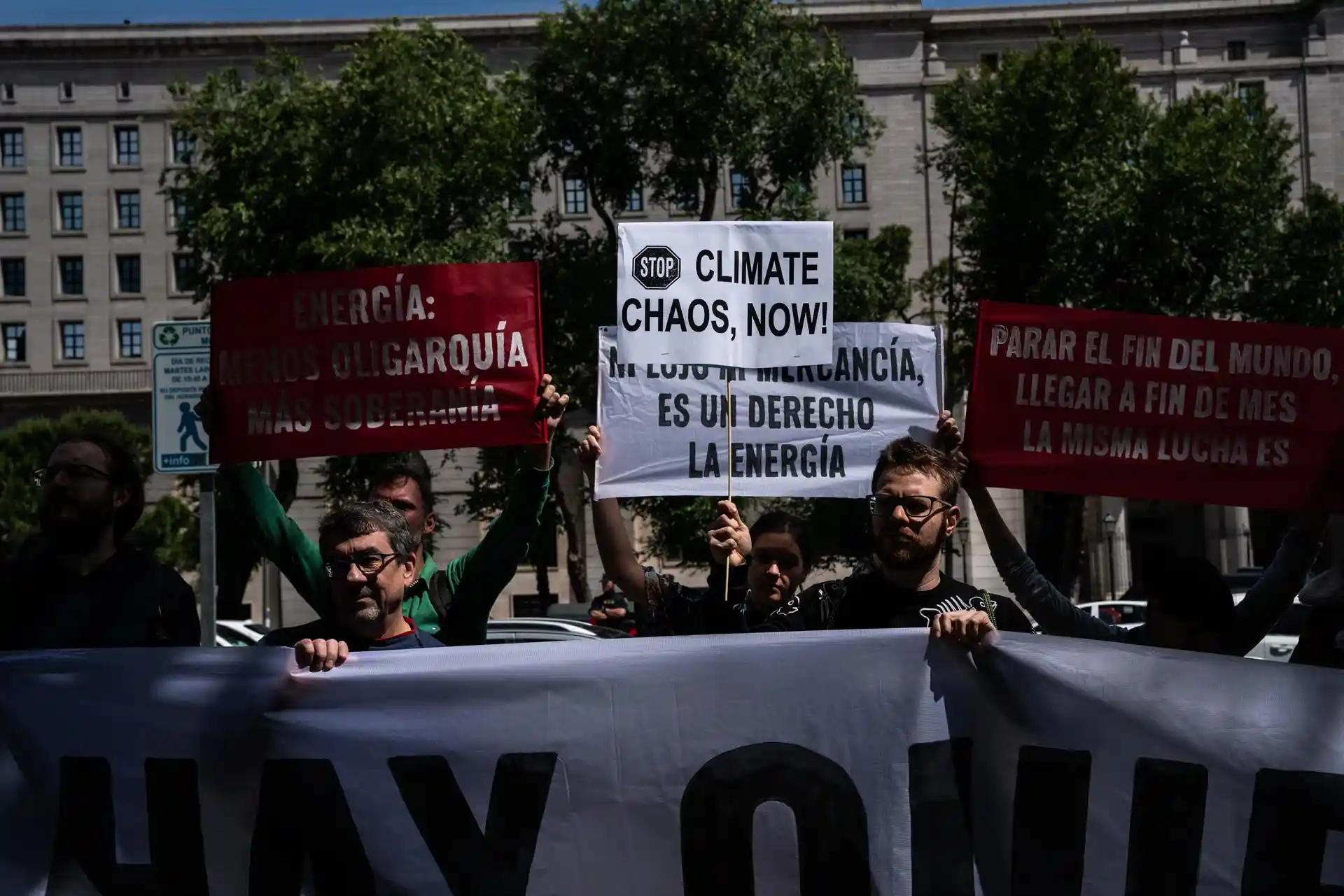 Manifestación por los derechos climáticos y la justicia social convocada por Extinction Rebellion Spain / Foto: Matias Chiofalo