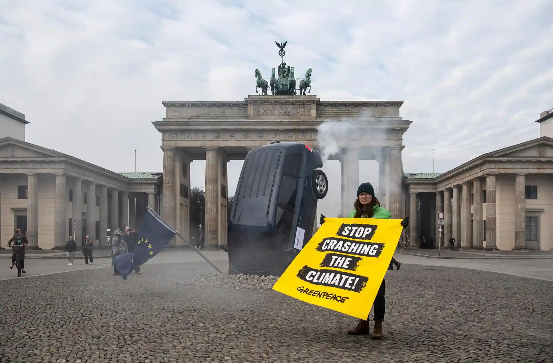 '¡Descarbonización Ya! Rápida, justa y definitiva'. Manifestación mundial / Foto: Greenpeace