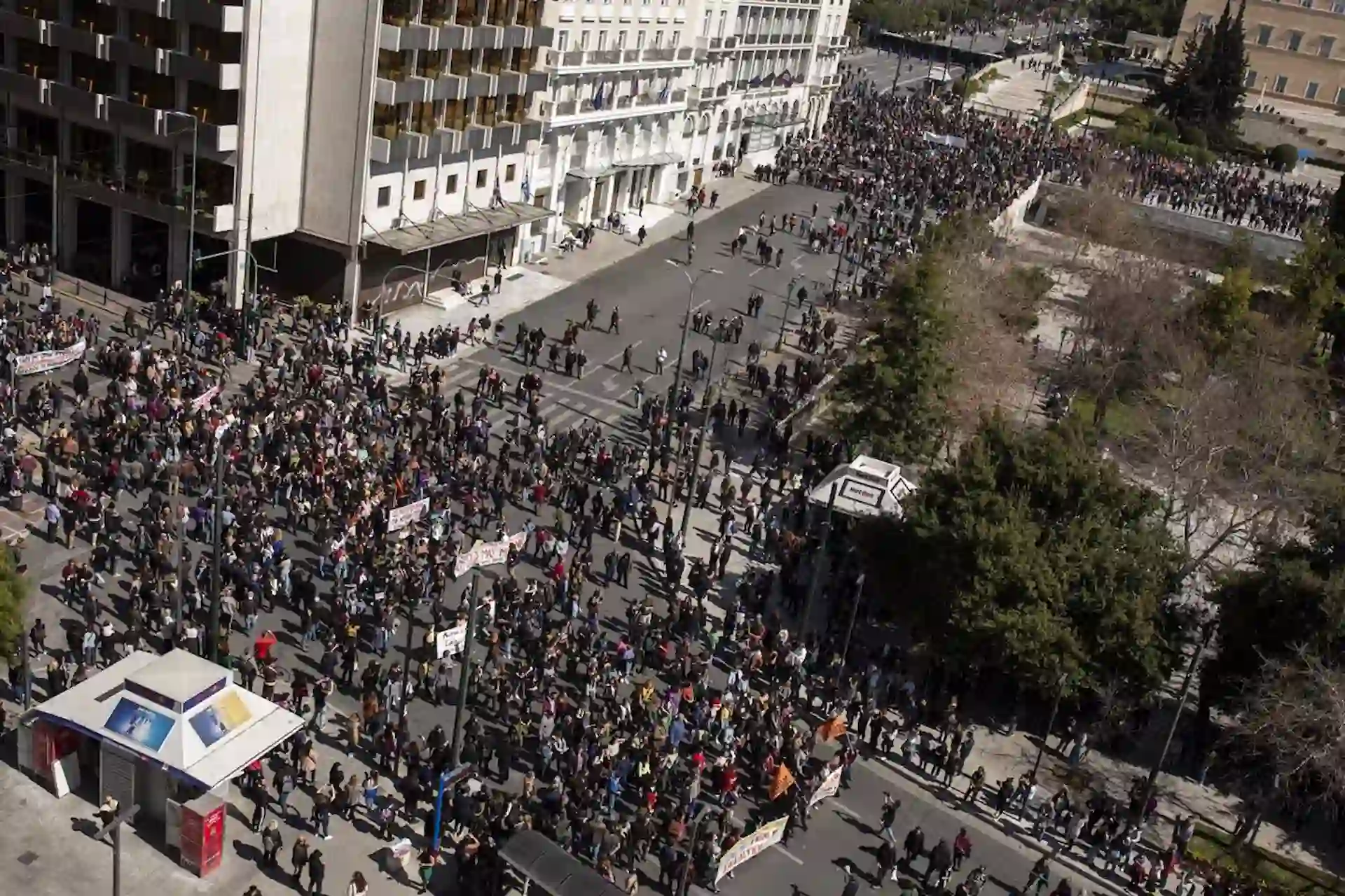 Imagen de archivo de una protesta contra el Gobierno de Grecia / Foto: EP