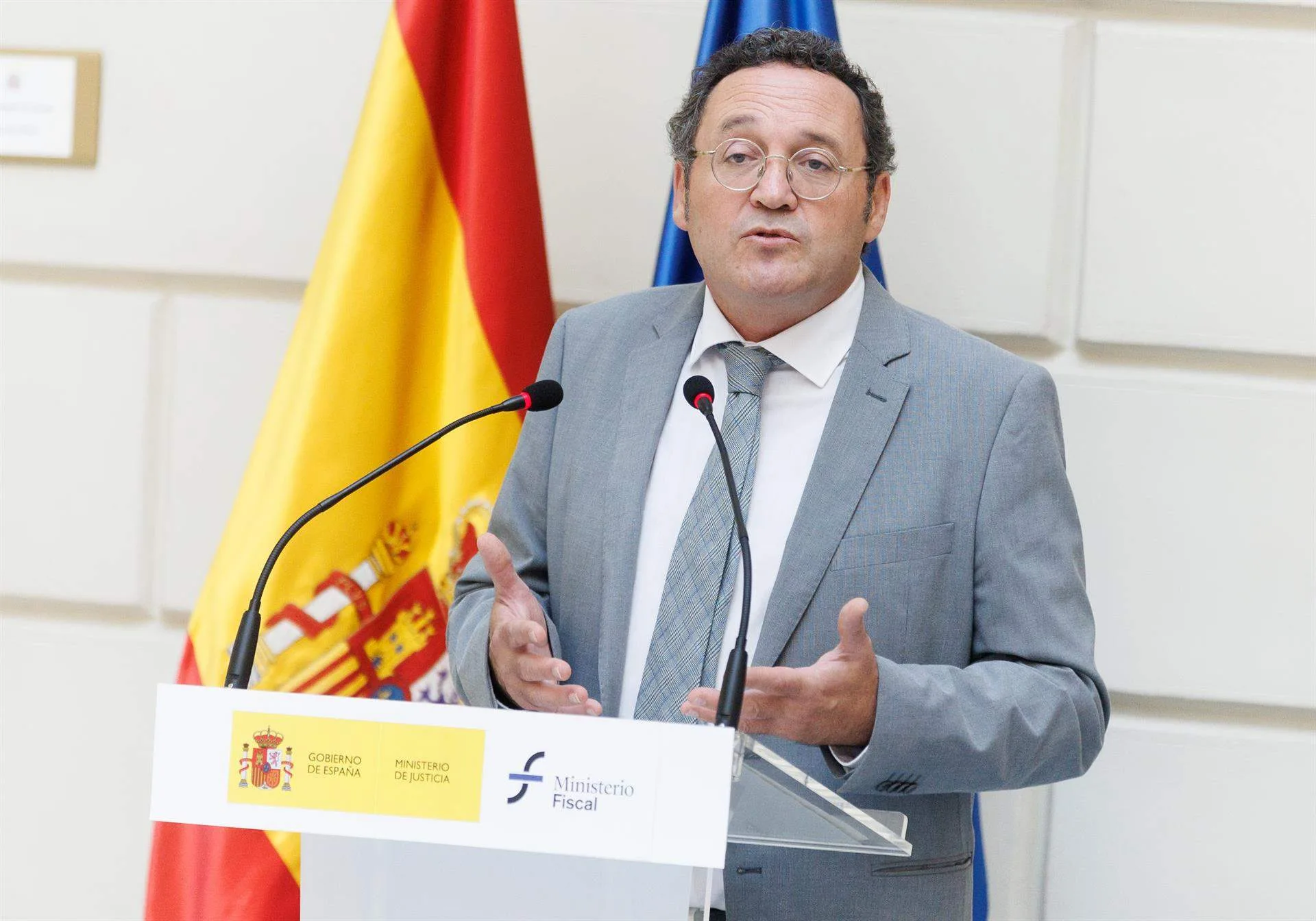 Fiscal General del Estado, Álvaro García Ortiz. La Fiscalía General aclara que no volverá a incluir activismo en el apartado de "terrorismo" / Foto: EP