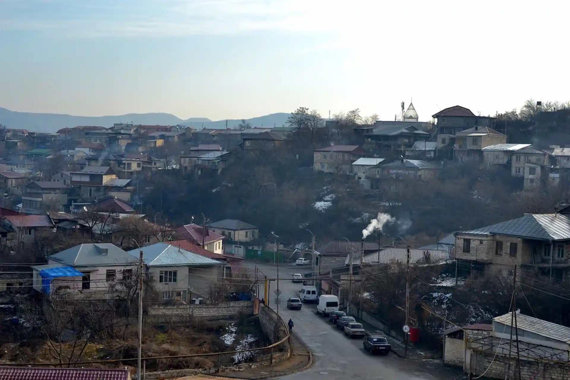 Vista general de la capital de la autoproclamada república de Nagorno Karabaj, Stepanakert / Foto: Archivo - EP