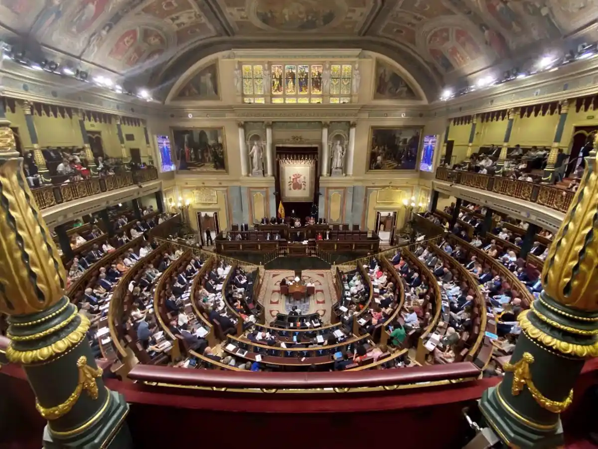 La crisis climática ha quedado "al margen" del debate de investidura. Congreso de los Diputados / Foto: EP