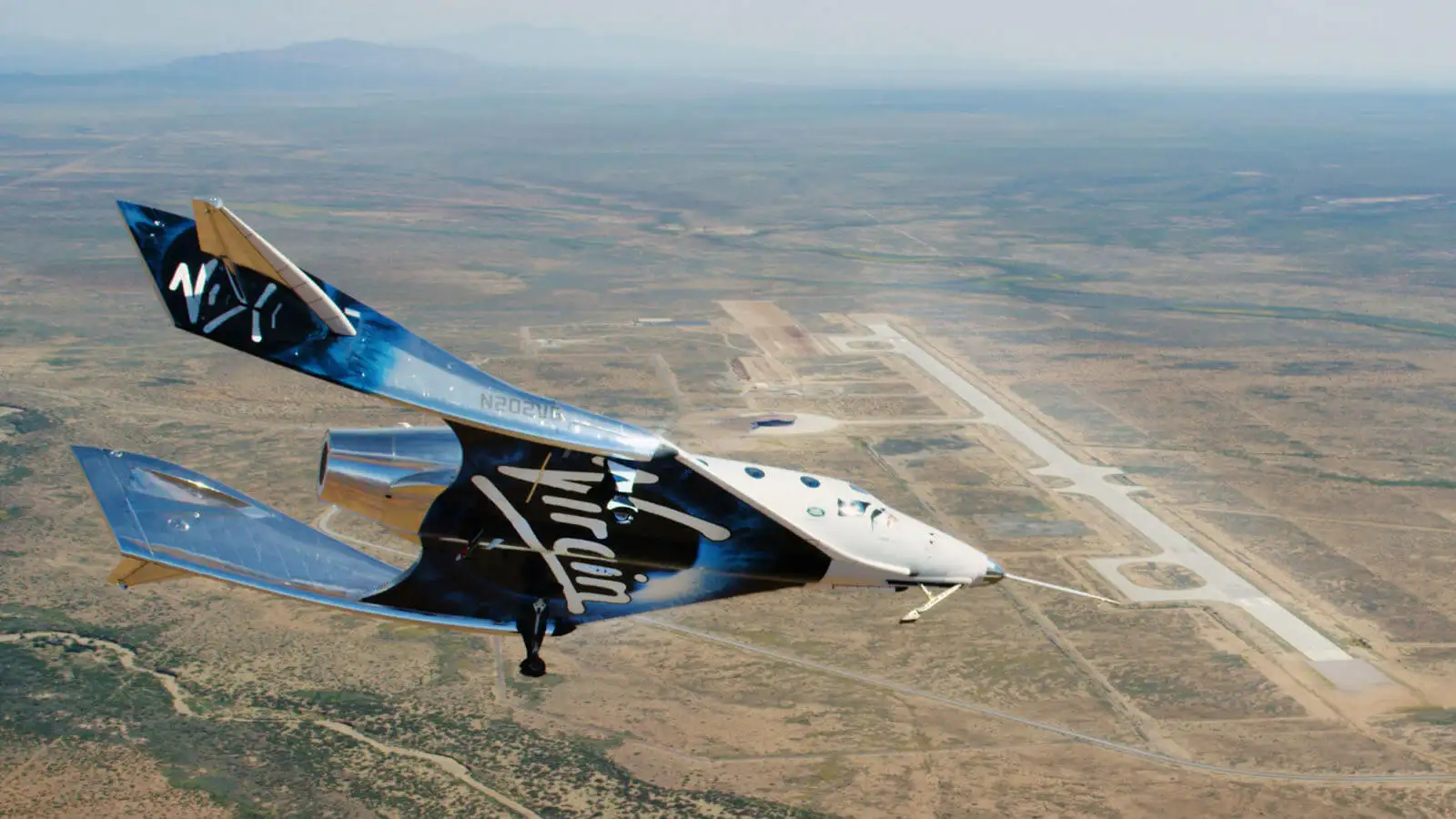 Normas éticas para la investigación con seres humanos en vuelos espaciales comerciales / Foto: Virgin Galactic